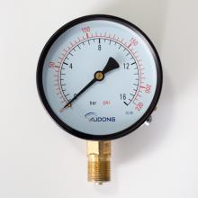 Medidor de presión de tubo Bourdon económico