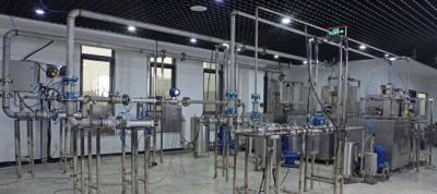 Medidor de flujo másico Coriolis utilizado en la industria alimentaria