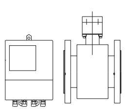 Descripción del medidor de flujo electromagnético SHD