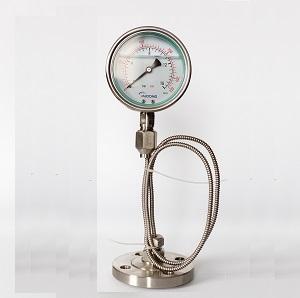 Sello de diafragma con manómetro capilar