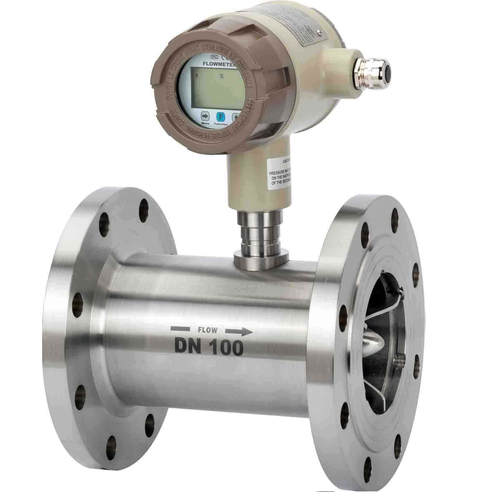 Medidor digital de caudal de turbina para aceite hidráulico Digital turbine flow meter for hydraulic oil