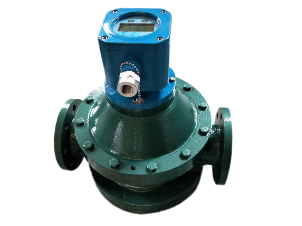 Medidores digitales de engranajes ovalados para medición del caudal de aceite hidráulico Digital Oval gear meters for hydraulic oil flow rate measurement
