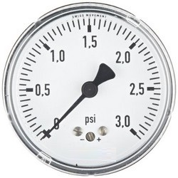 Manómetro de 0 ~ 1 psi