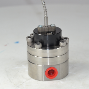 Medidor de flujo de desplazamiento positivo para medición de aceite de molde