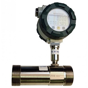 Battery-Operated Turbine Flow Meter for Liquid or Gas: