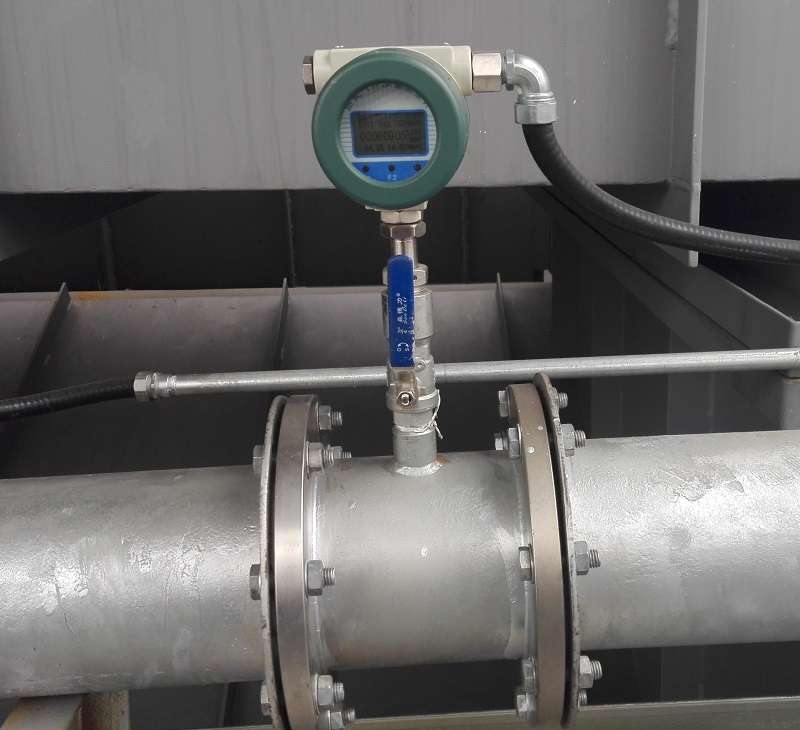 Medidor de flujo de aire y gas comprimido