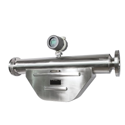Medidor de caudal Coriolis de tubo doblado