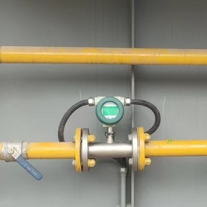 Medidor de caudal de gas natural