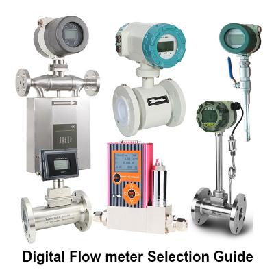 Una guía rápida para elegir un medidor de flujo industrial digital