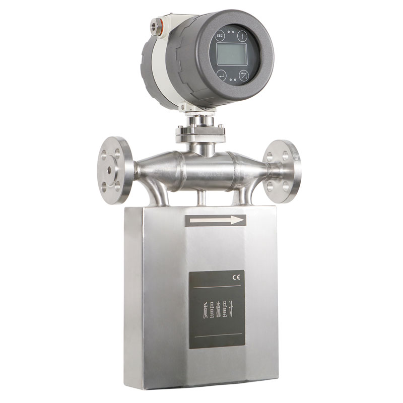 Medidor de caudal tipo Coriolis en línea para gas natural In line Coriolis type flow meter for natural gas