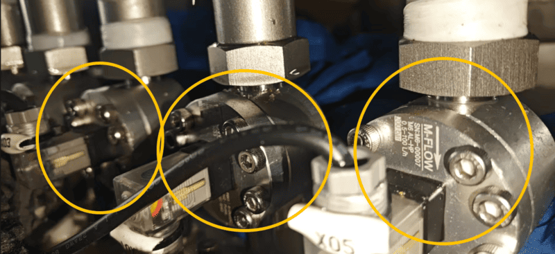 Medidor de caudal diésel pequeño Small diesel flow meter