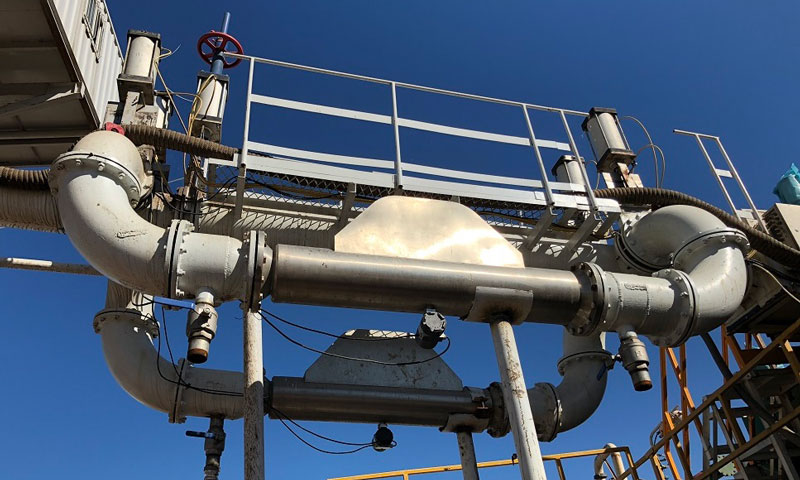 Aplicación industrial de flujo másico mass flow industrial application