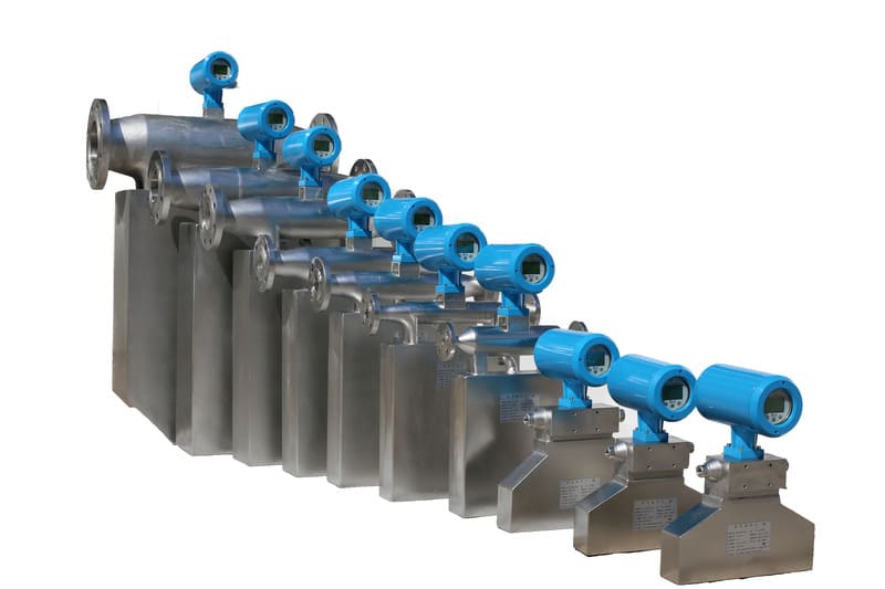 Diferentes tipos de medidores de caudal Coriolis different coriolis flow meter typpes