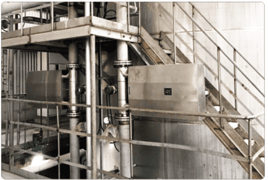 Medidor de caudal Oriolis para medición de caudal de lodos oriolis flow meter for slurry flow measurement