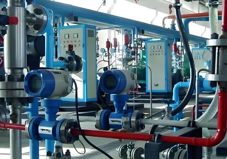 Medidor de flujo magnético para medición de glicol y agua. Magnetic flow meter for glycol and water measurement