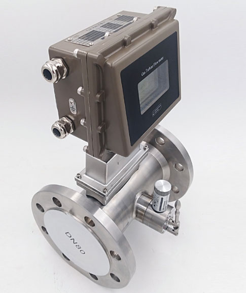 Medidor de caudal de turbina de gas Gas turbine flow meter
